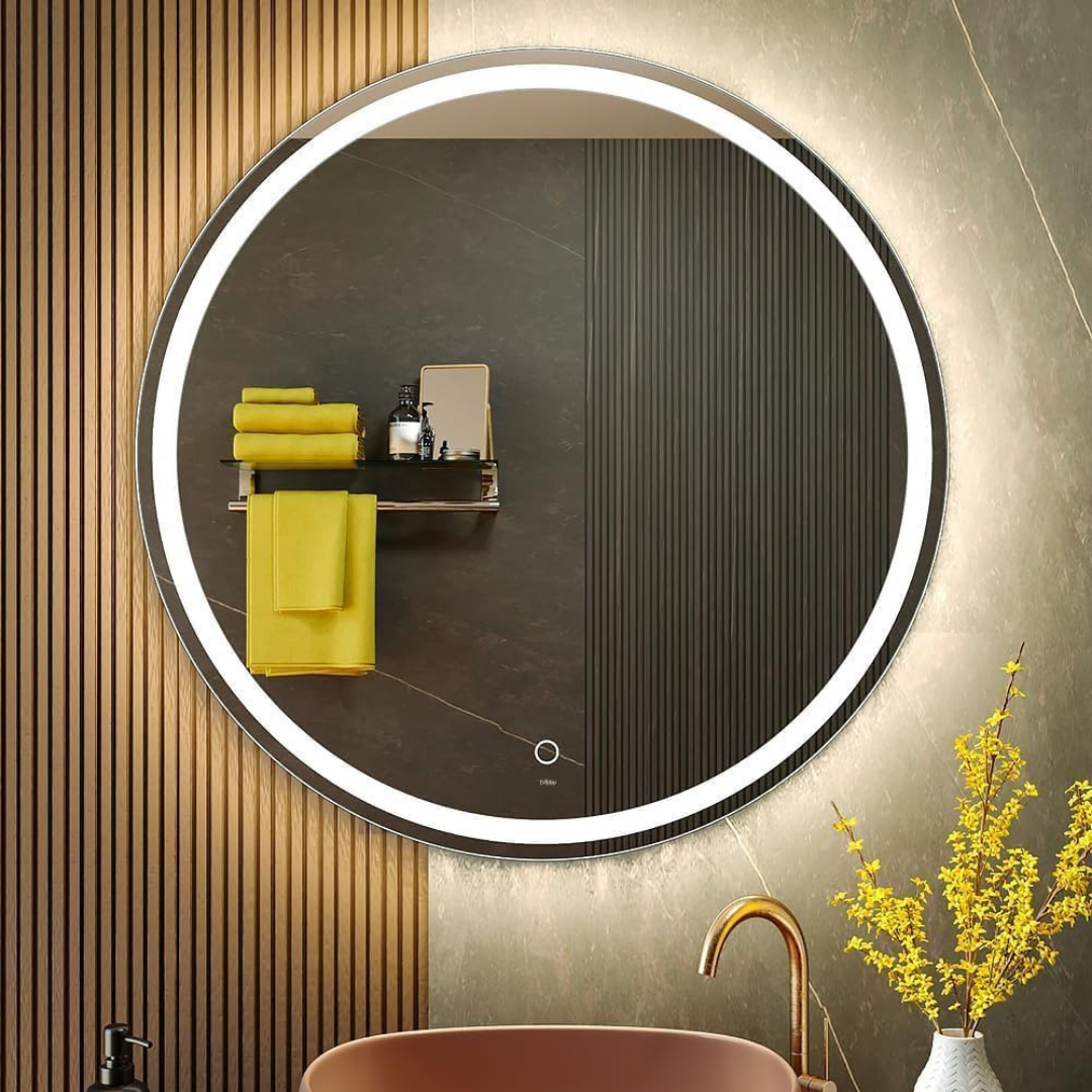 Round Touch LED Mirror