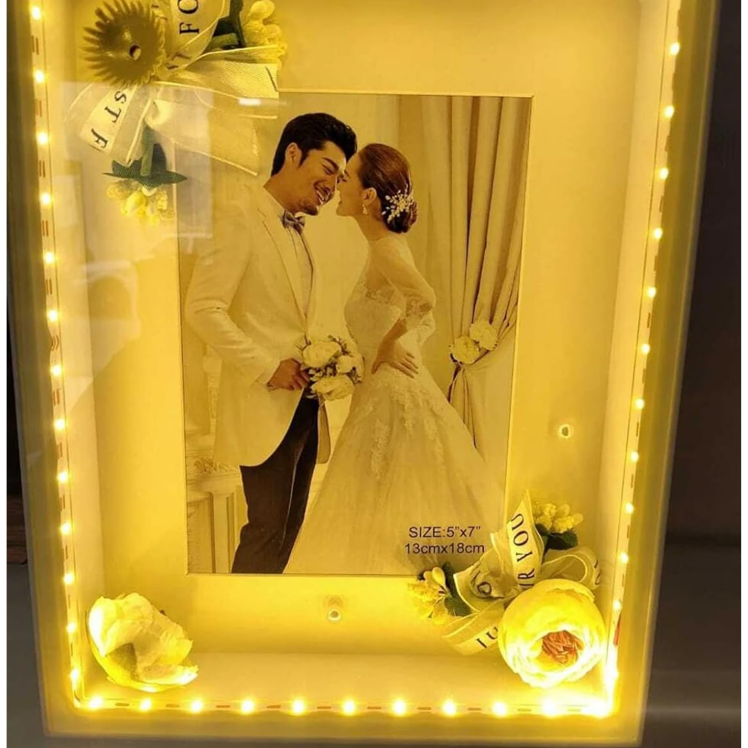 Wedding LED Memory Frame