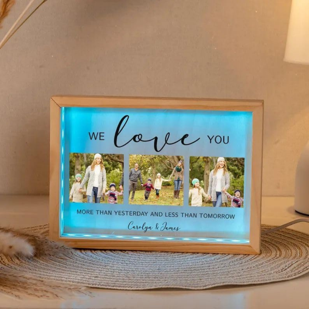 Family Love LED Frame